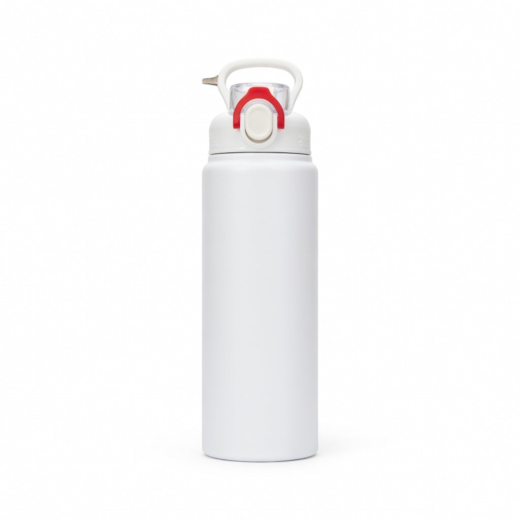 Straw Lid Sports Water Bottle 27oz