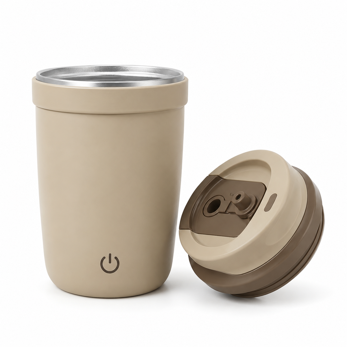 Electric Magnetic Self-Stirring Coffee Tumbler