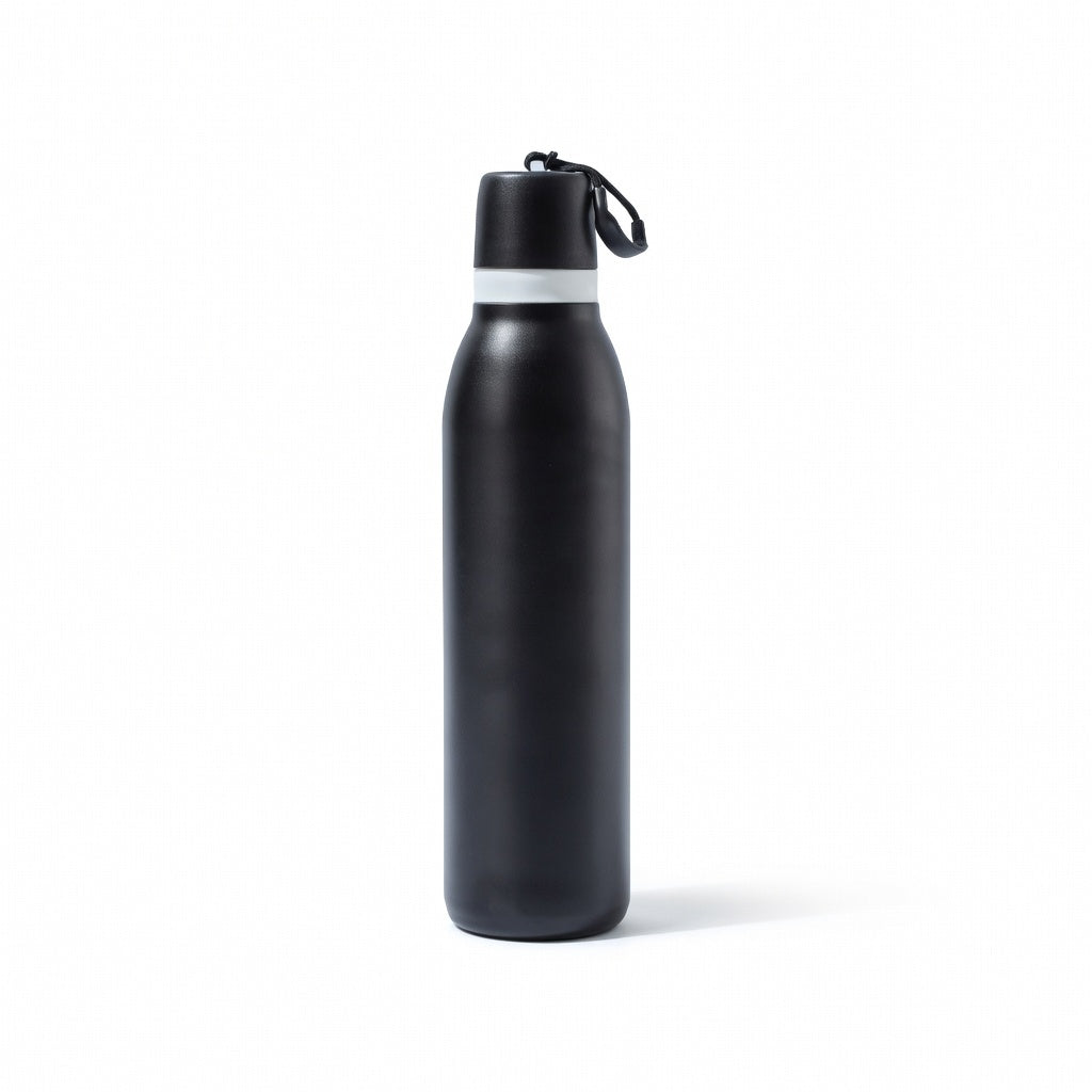 Dual-Drinking Lid Insulated Water Bottle