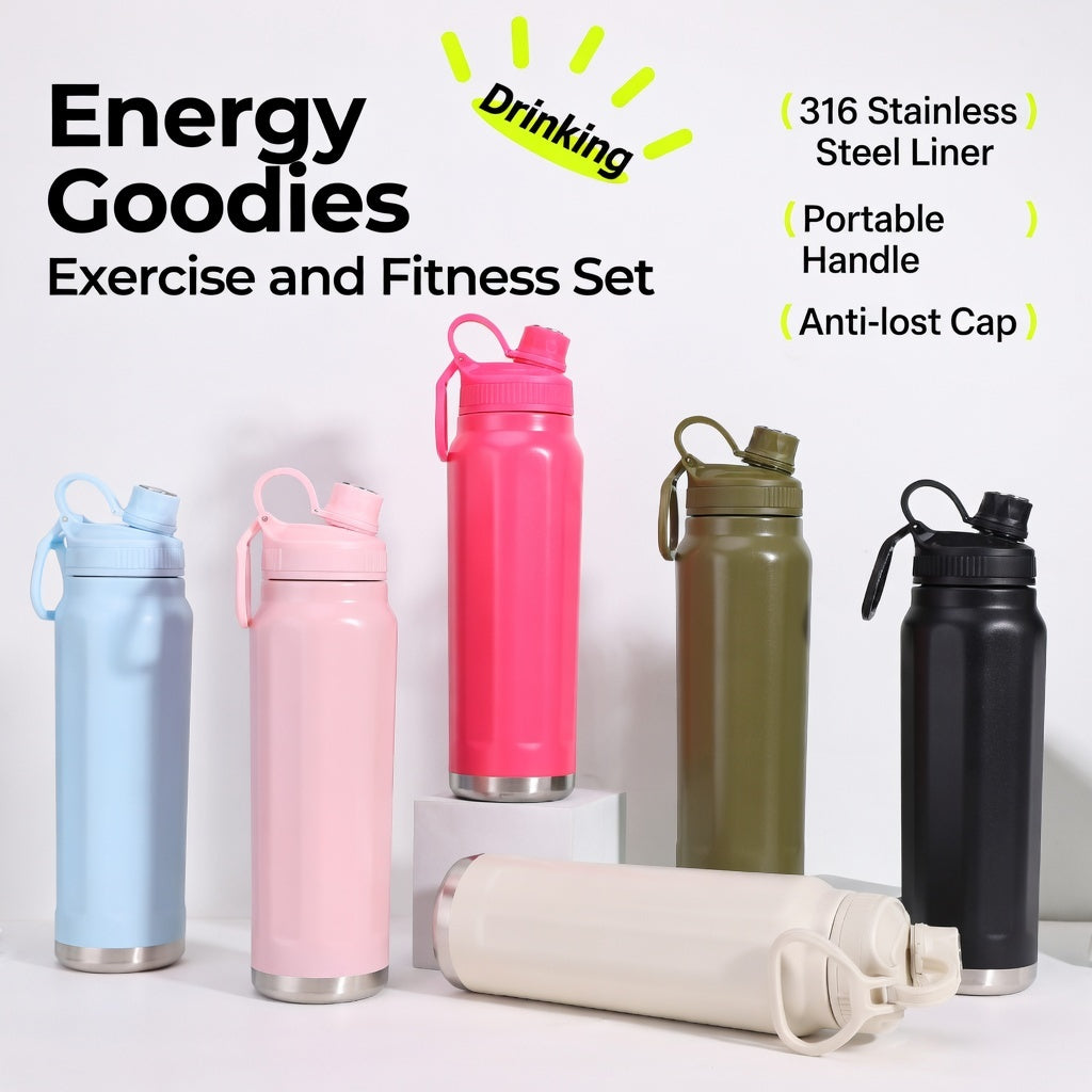 Diamond Texture Insulated Sport Bottle