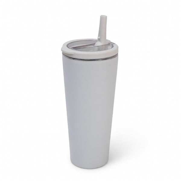 Integrated Ring Handle Straw Tumbler