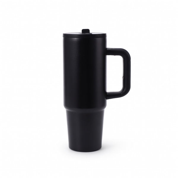 Insulated Handled Straw Tumbler