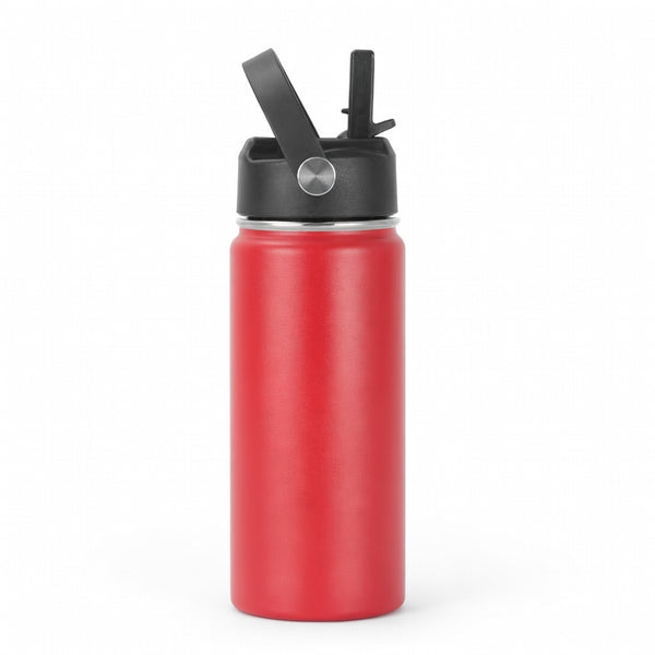 Straw Lid Insulated Water Bottle with Carry Handle