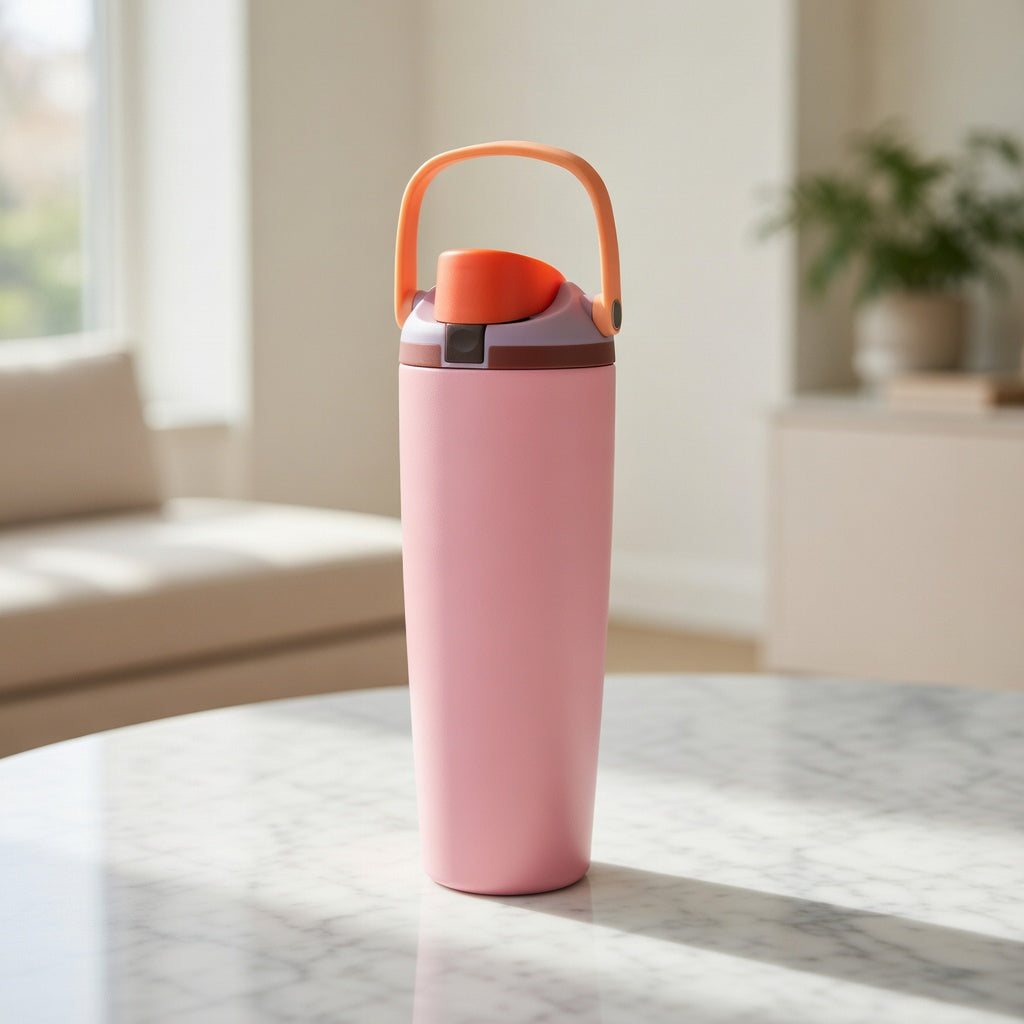 Multi-Sip Carry Handle Insulated Water Bottle