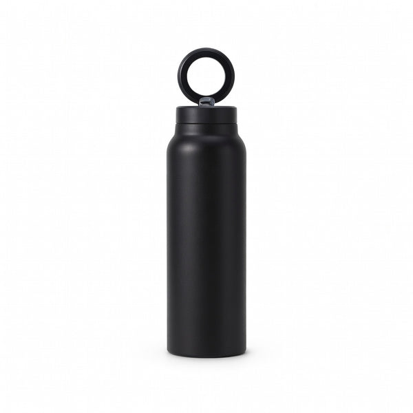 Magnetic Lid Phone Holder Water Bottle