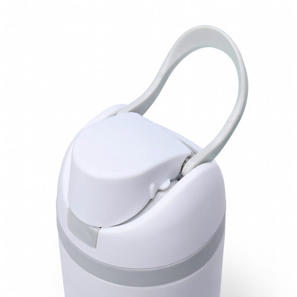 Push-Button Pop Lid Insulated Water Bottle