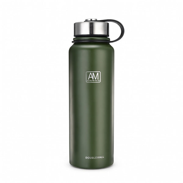 Wide Mouth Carry Handle Insulated Bottle