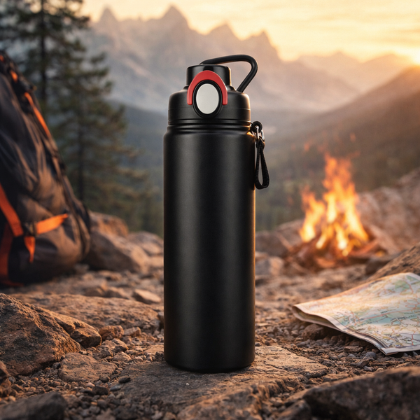 Straw Lid Sports Water Bottle 27oz