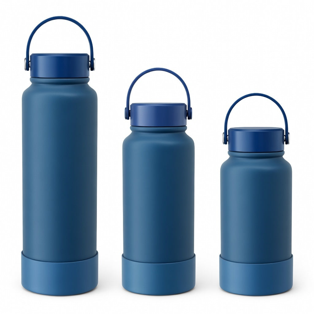 Wide Mouth Carry Handle Water Bottle