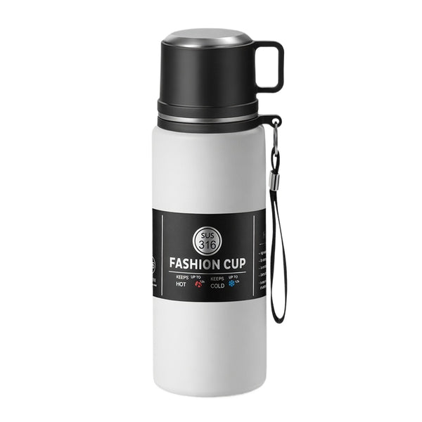 316 Stainless Steel Tea Infuser Bottle with Cup Lid