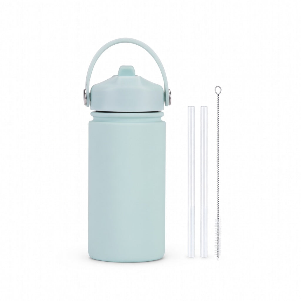 316L Stainless Steel Straw Lid Bottle