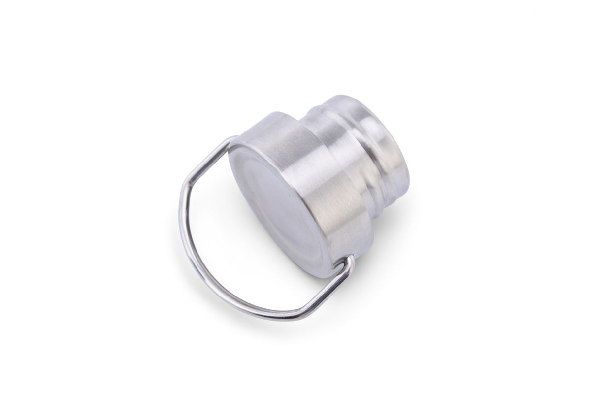 Wide Mouth Stainless Steel Bottle with Carry Handle