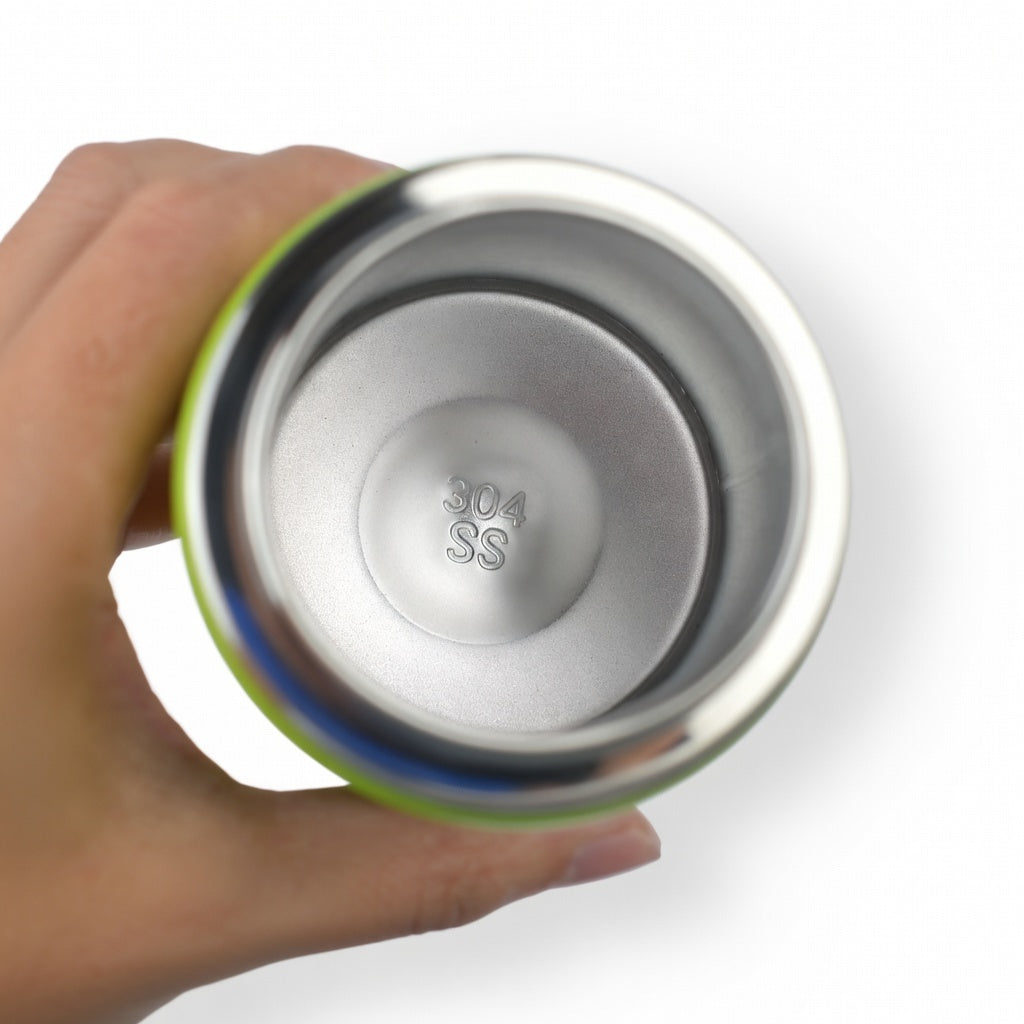 Straw Lid Insulated Water Bottle with Carry Handle