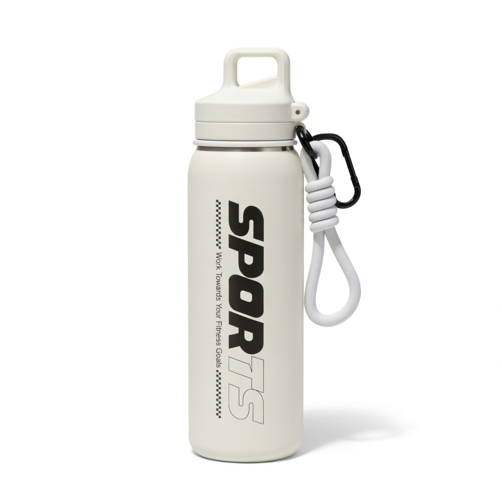 Insulated Dual-Drink Sports Bottle with Carry Handle 20oz