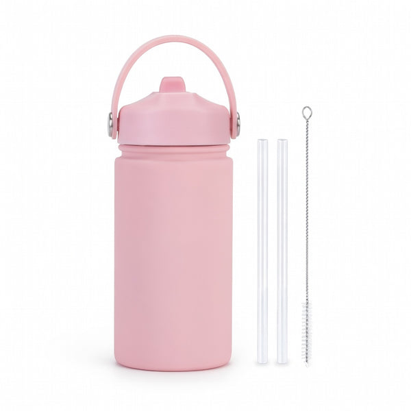 316L Stainless Steel Straw Lid Bottle