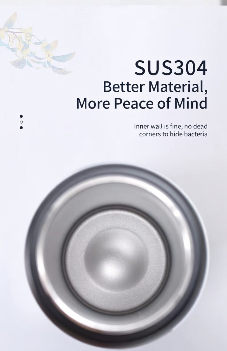 Carry Handle Insulated Outdoor Water Bottle