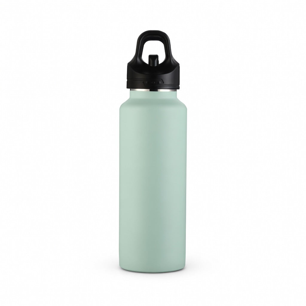 One-Handed Quick-Open Insulated Bottle 24oz