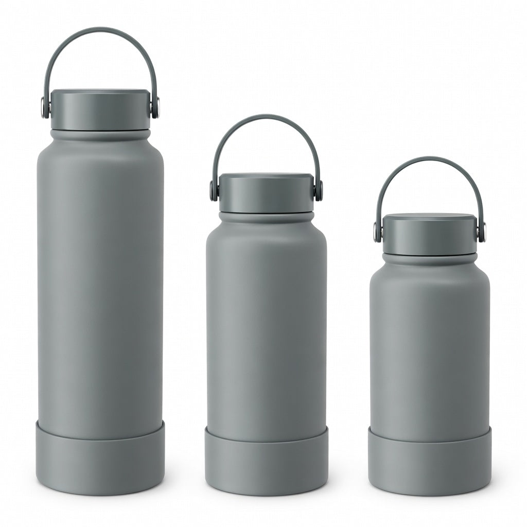 Wide Mouth Carry Handle Water Bottle