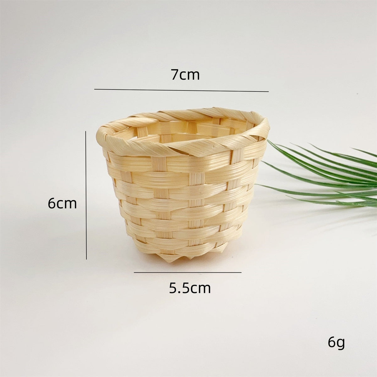Classic Beaded Hanging Plant DIY Kit with Woven Basket
